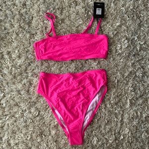 NWT Hot pink bikini